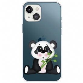 Skal För iPhone 14 Plus Transparent Sad Panda