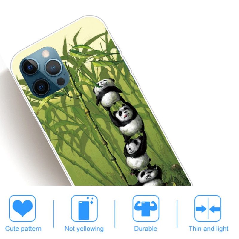 Skal För iPhone 14 Pro Hög Med Pandor
