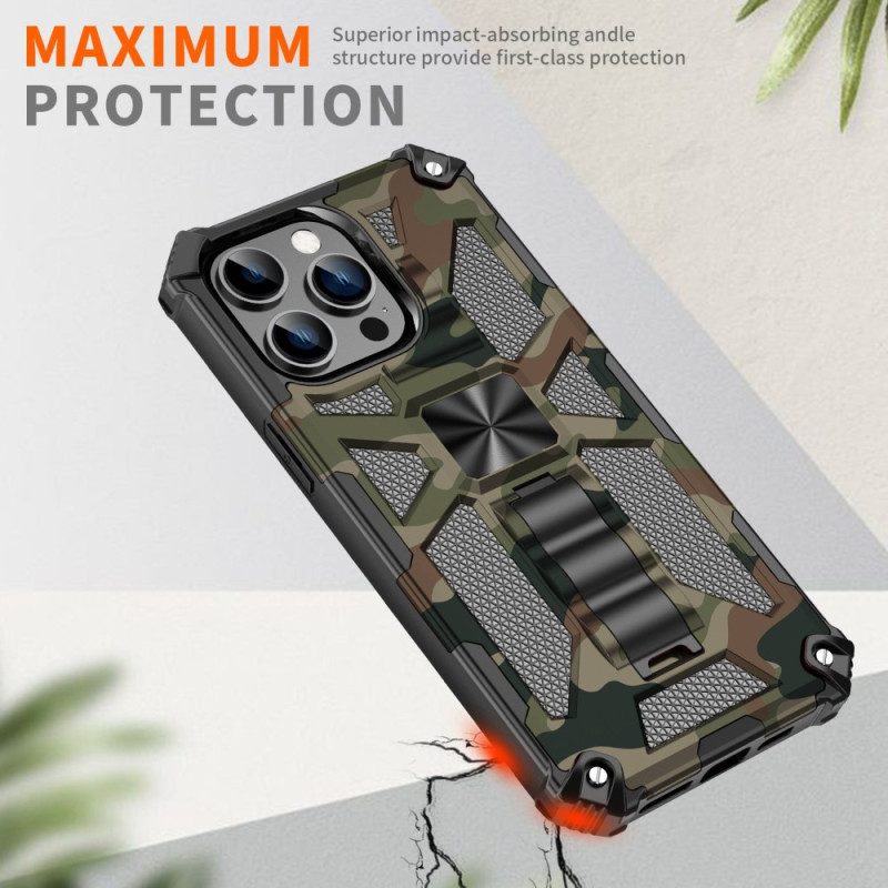Skal För iPhone 14 Pro Max Lagtagbart Stödkamouflage