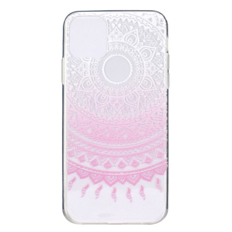 Skal För iPhone 14 Transparent Färgad Mandala