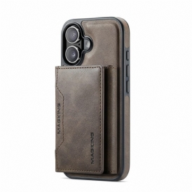 Skal För iPhone 17 Kompatibel Med Magsafe Avtagbar Korthållare Magging