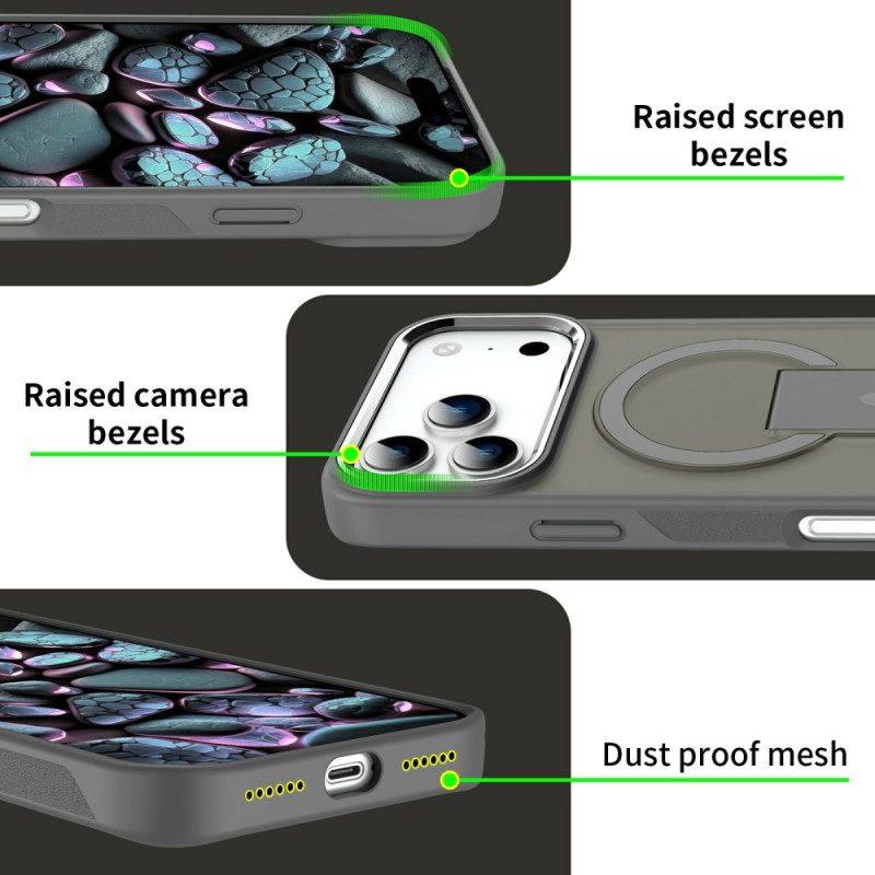 Skal För iPhone 17 Pro Magsafe-kompatibel Med Stativ