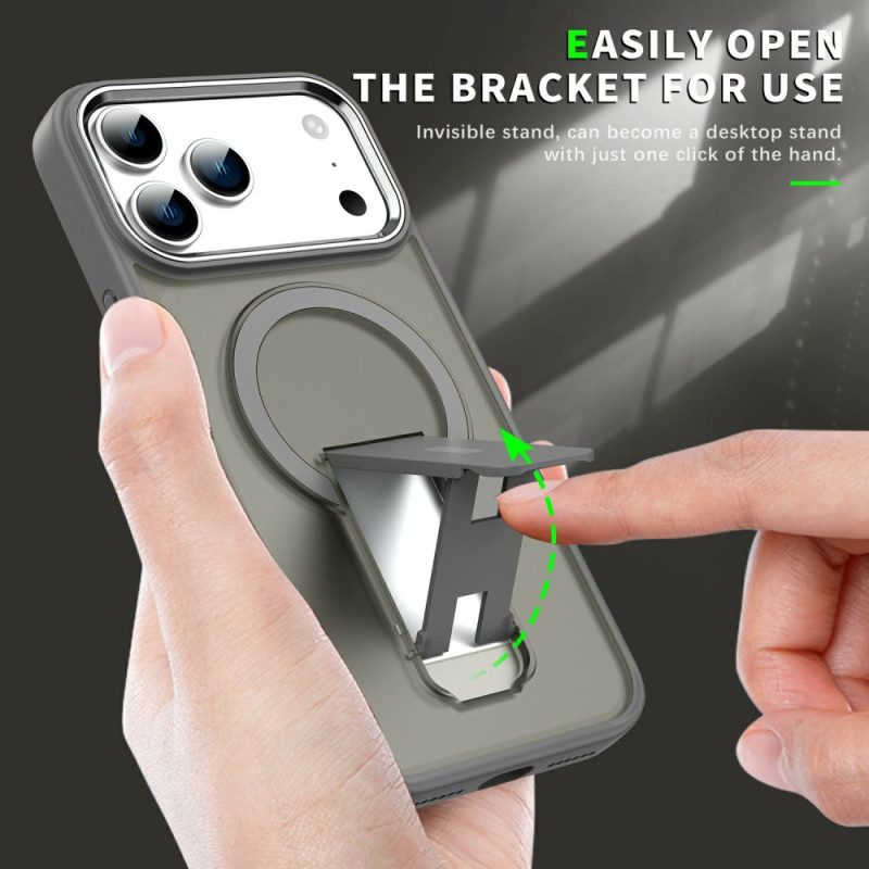 Skal För iPhone 17 Pro Magsafe-kompatibel Med Stativ