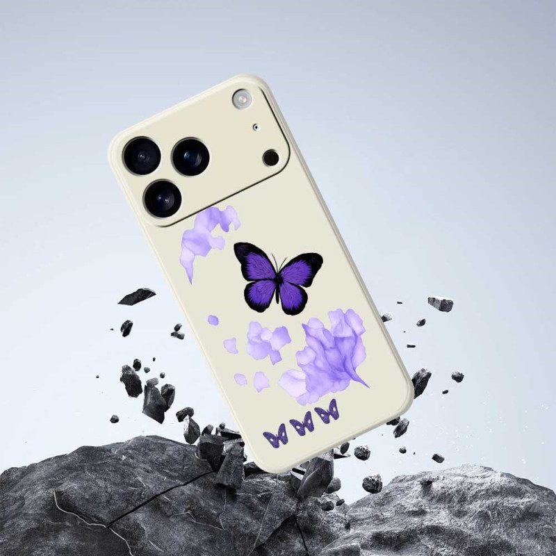 Skal För iPhone 17 Pro Max Fjärilar