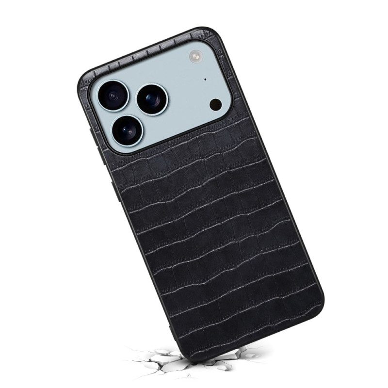Skal För iPhone 17 Pro Max Krokodilstil