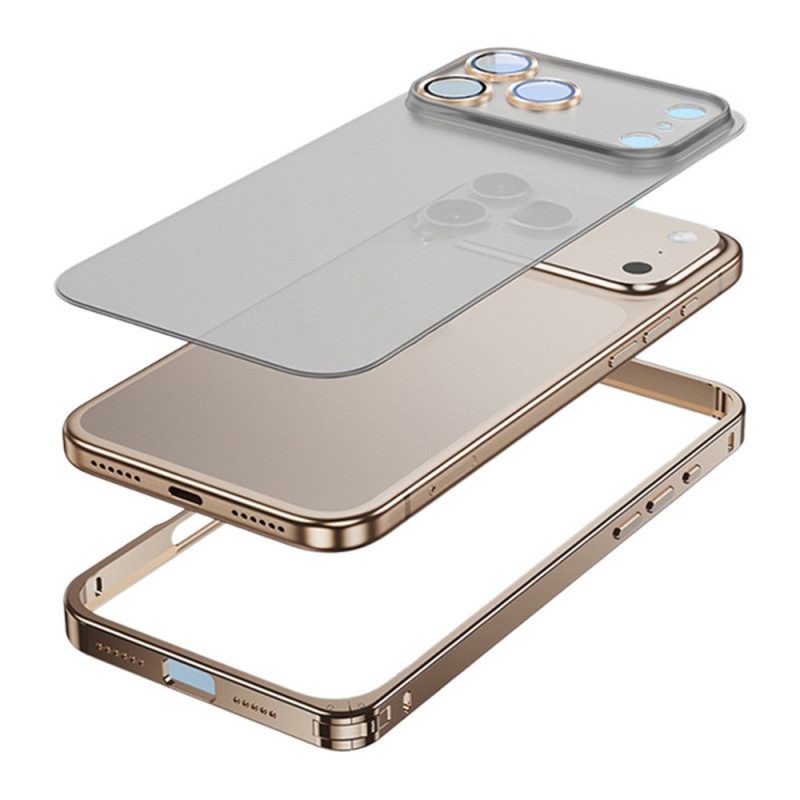 Skal För iPhone 17 Pro Max Metallram