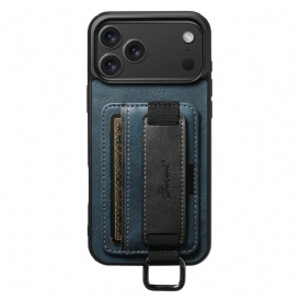 Skal För iPhone 17 Pro Max Suteni Korthållare Och Rem