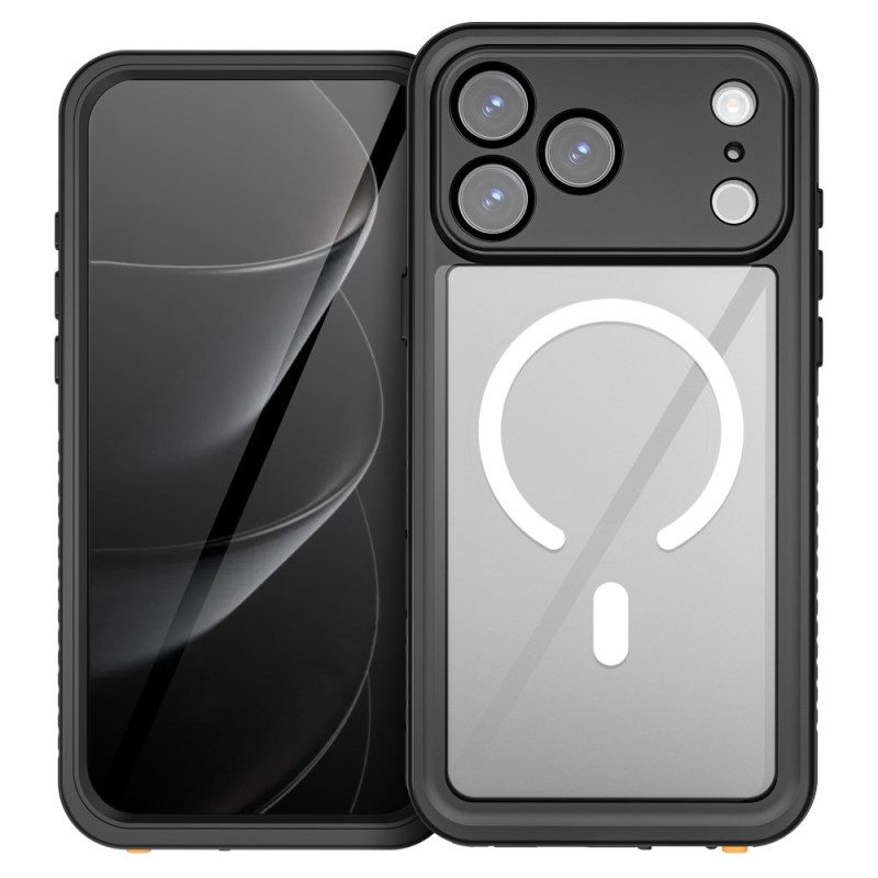 Skal För iPhone 17 Pro Max Transparent Magsafe-kompatibel Vattentät Ip68