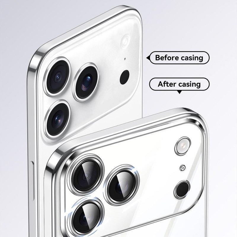 Skal För iPhone 17 Pro Transparent Med Handledsrem