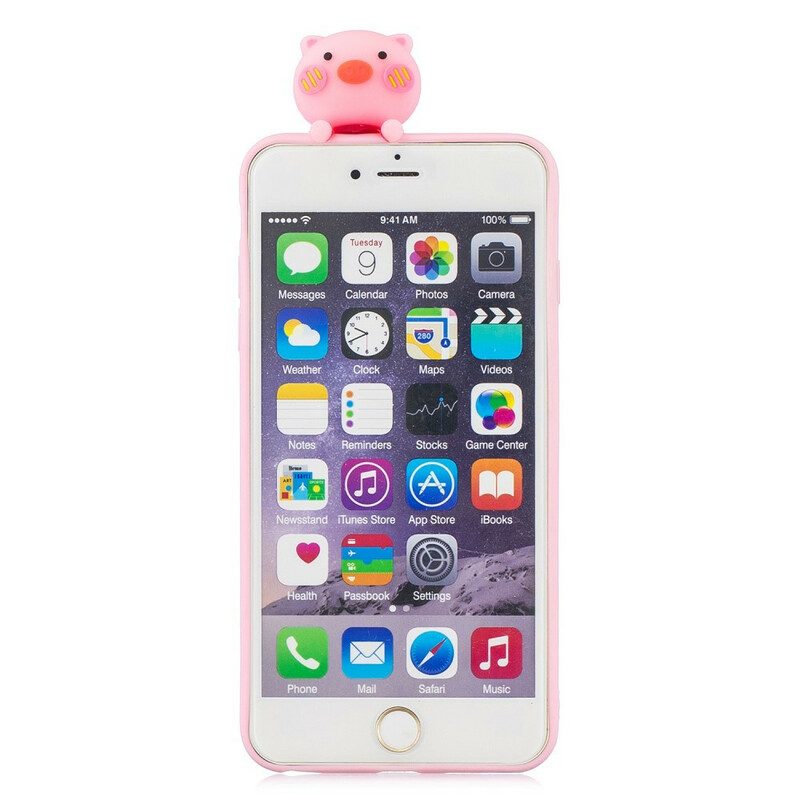 Skal För iPhone 6 / 6S Apollo The Pig 3d