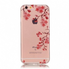 Skal För iPhone 6 / 6S Transparent Blommande Träd