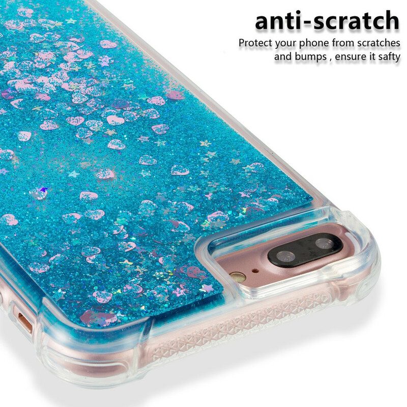 Skal För iPhone 8 Plus / 7 Plus Vill Ha Glitter