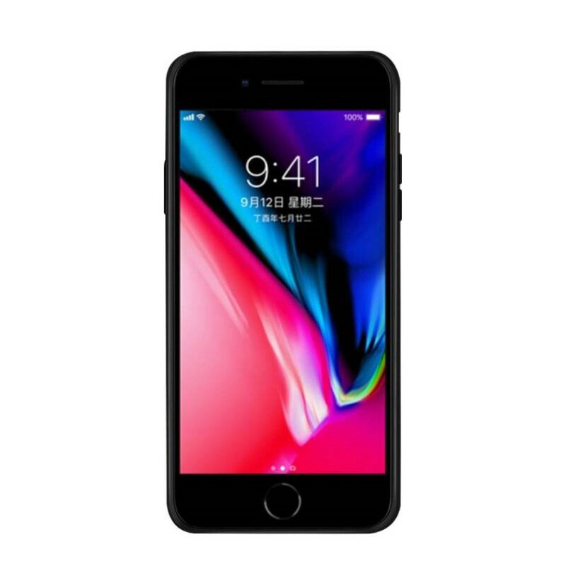 Skal För iPhone SE 3 / SE 2 / 8 / 7 Nxe Härdat Glasfärger