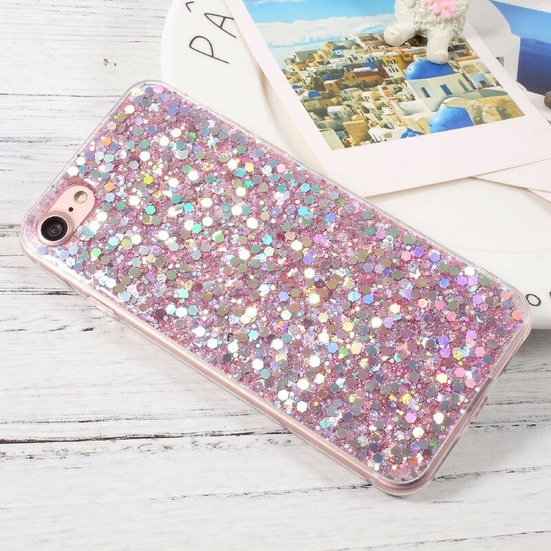 Skal För iPhone SE 3 / SE 2 / 8 / 7 Premium Glitter