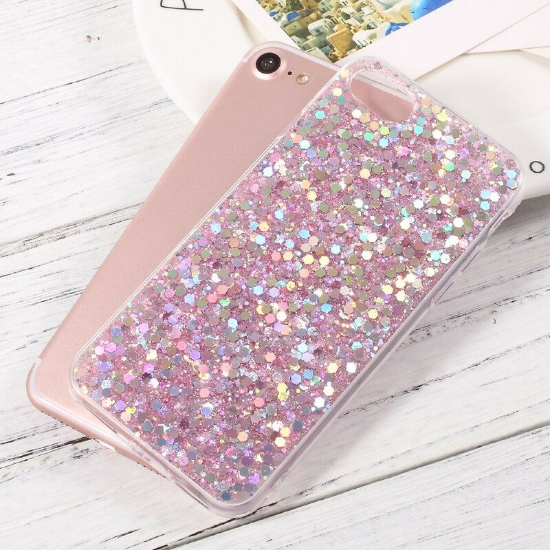 Skal För iPhone SE 3 / SE 2 / 8 / 7 Premium Glitter