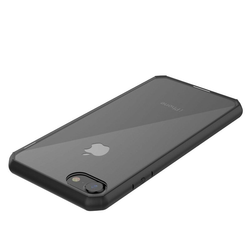 Skal För iPhone SE 3 / SE 2 / 8 / 7 Transparenta Färgade Kanter