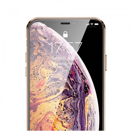 Skal För iPhone X / XS Härdat Glas Fram Och Bak