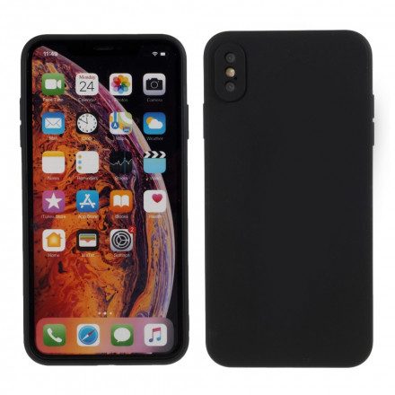 Skal För iPhone X / XS Matt Styv Silikon