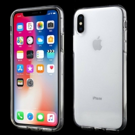 Skal För iPhone X / XS Transparent Mjuk