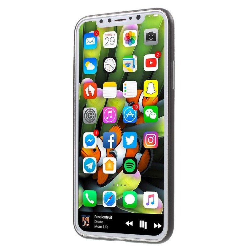 Skal För iPhone X / XS Ultra Fin Matt