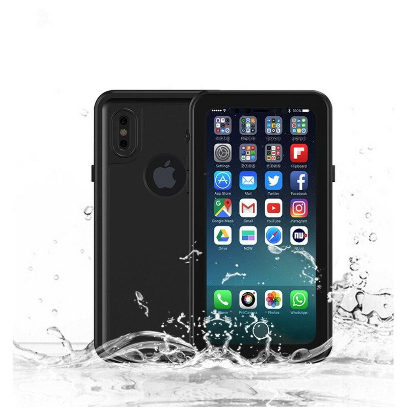 Skal För iPhone X / XS Vattentät Redpepper