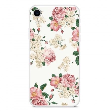 Skal För iPhone XR Gamla Blommor
