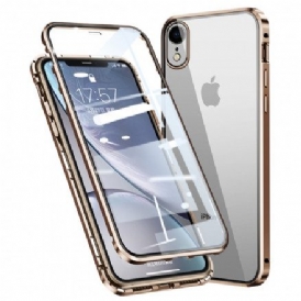 Skal För iPhone XR Härdat Glas Fram Och Bak