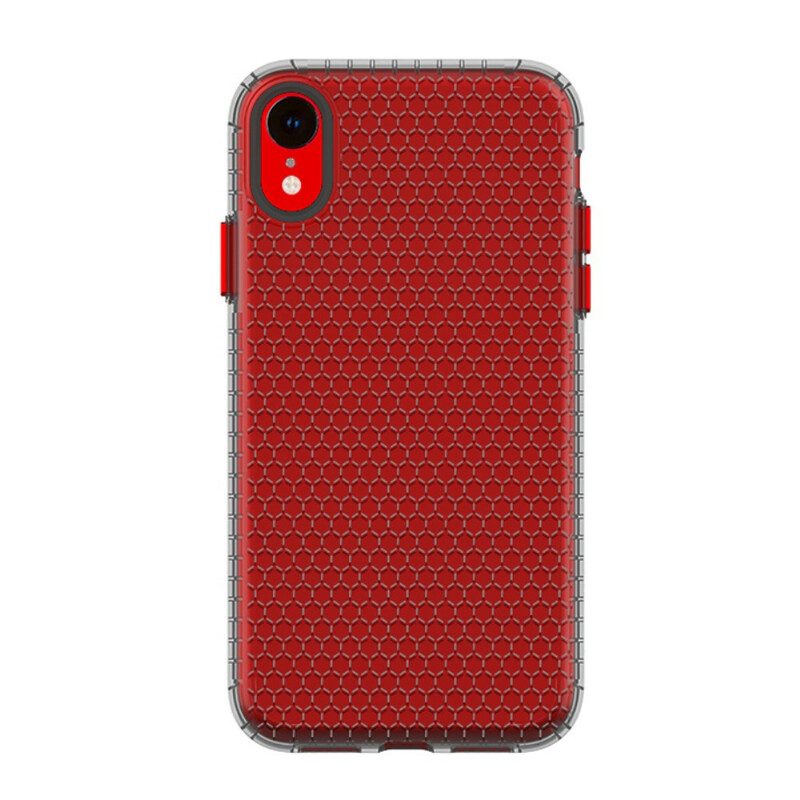 Skal För iPhone XR Honeycomb Style Design