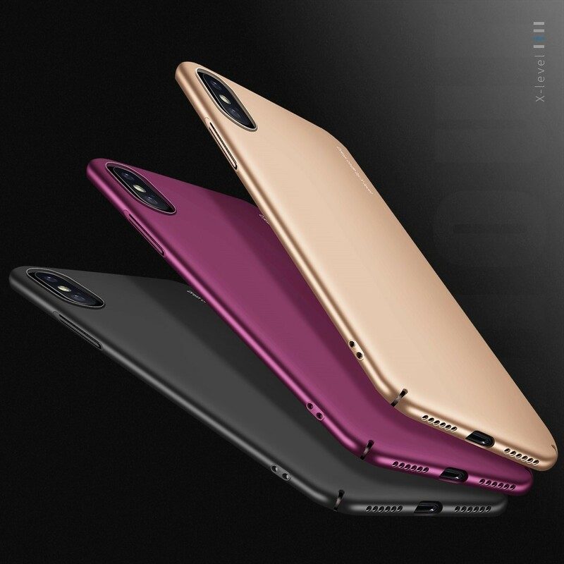 Skal För iPhone XR Metallisk Effekt