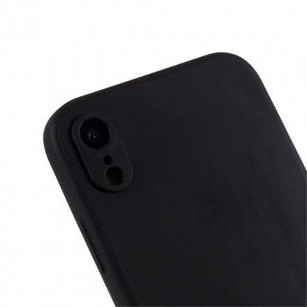 Skal För iPhone XR Silikonmatta Ren Färg