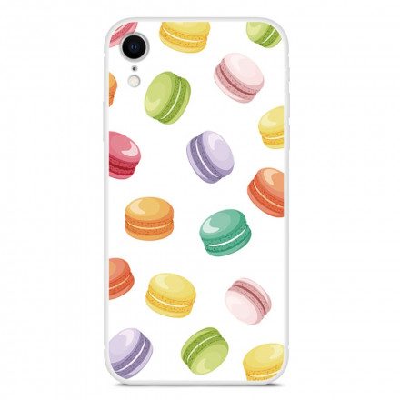 Skal För iPhone XR Söta Macarons