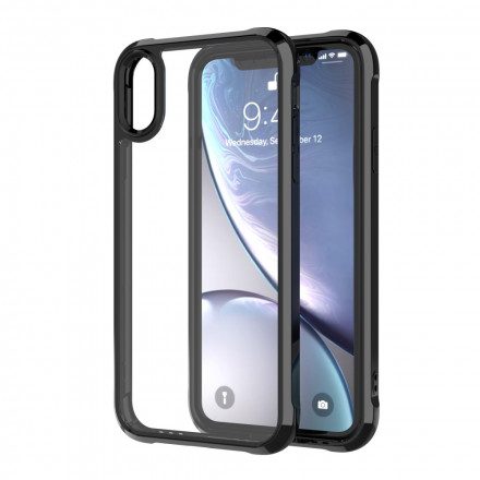 Skal För iPhone XR Transparenta Leeu Skyddskuddar