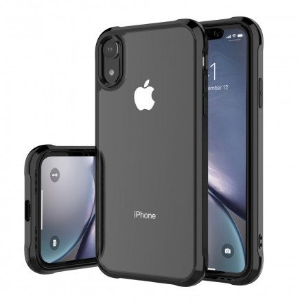 Skal För iPhone XR Transparenta Leeu Skyddskuddar