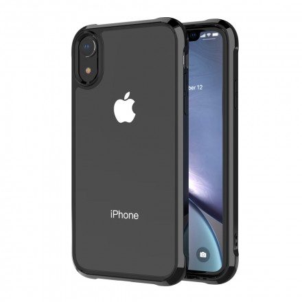 Skal För iPhone XR Transparenta Leeu Skyddskuddar