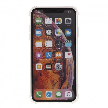 Skal För iPhone XS Max Förstärkta Hörn I Marmorstil