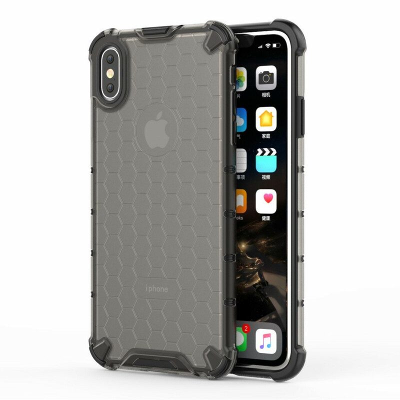 Skal För iPhone XS Max Honeycomb Style