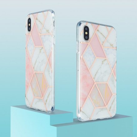 Skal För iPhone XS Max Marmordesign