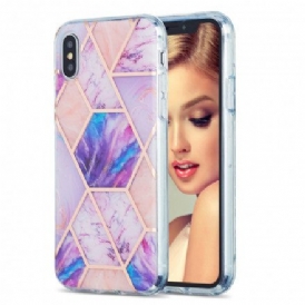 Skal För iPhone XS Max Marmordesign