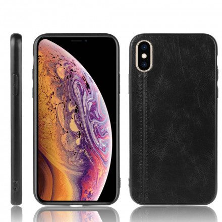 Skal För iPhone XS Max Sömlädereffekt