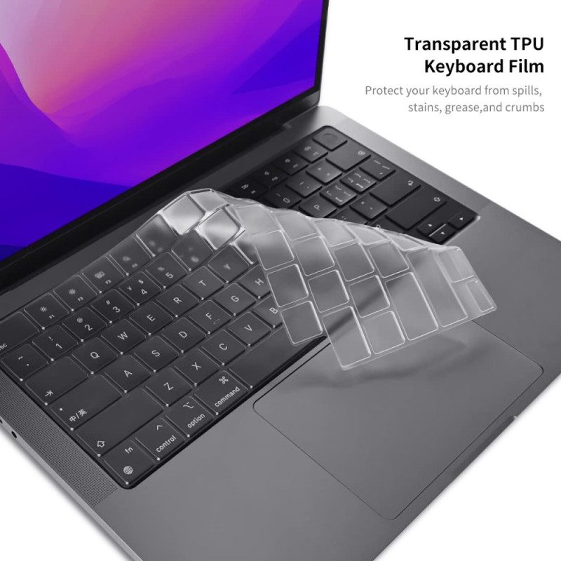 Skal För MacBook Pro 14" (2021) Skyddsfodral Enkay Hat Prince Mate Med Tangentbordsskydd