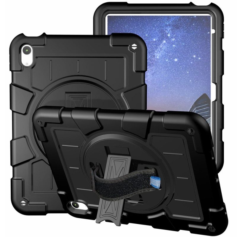 Skal iPad (2025) Robust Roterande Rem Och Stativ