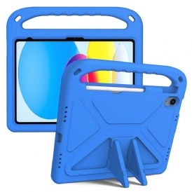 Skal iPad (2025) Telefonfodral Bärbart Handtag Och Hopfällbart Stativ