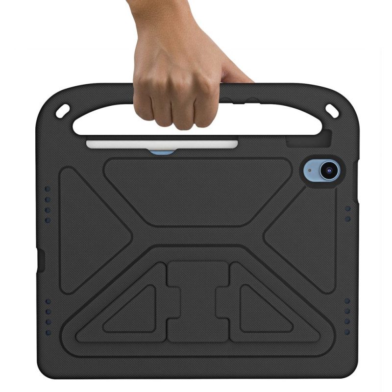 Skal iPad (2025) Telefonfodral Bärbart Handtag Och Hopfällbart Stativ