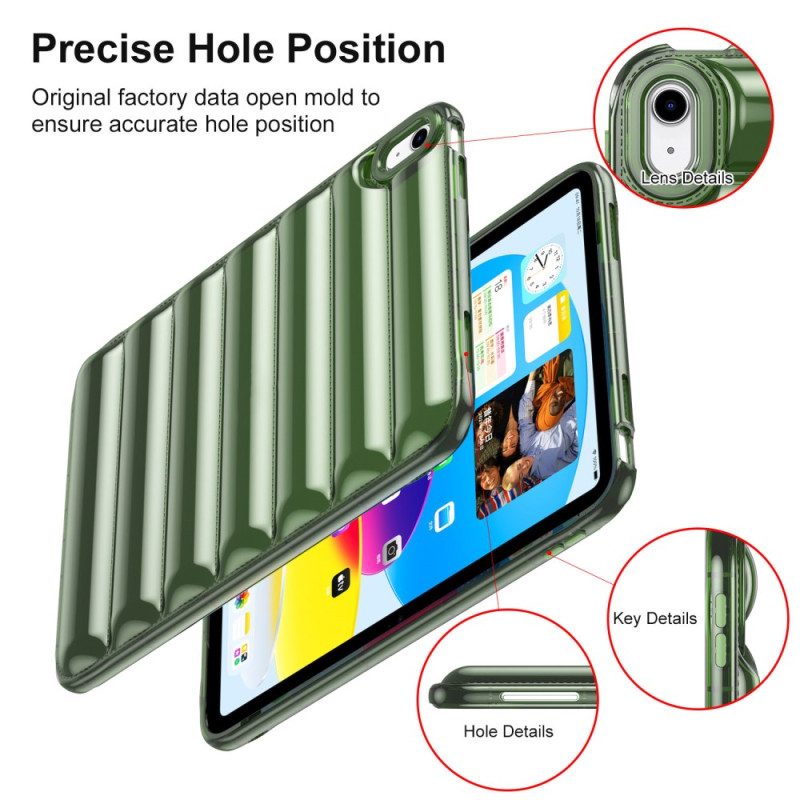 Skal iPad (2025) Telefonfodral Vadderad Jacka