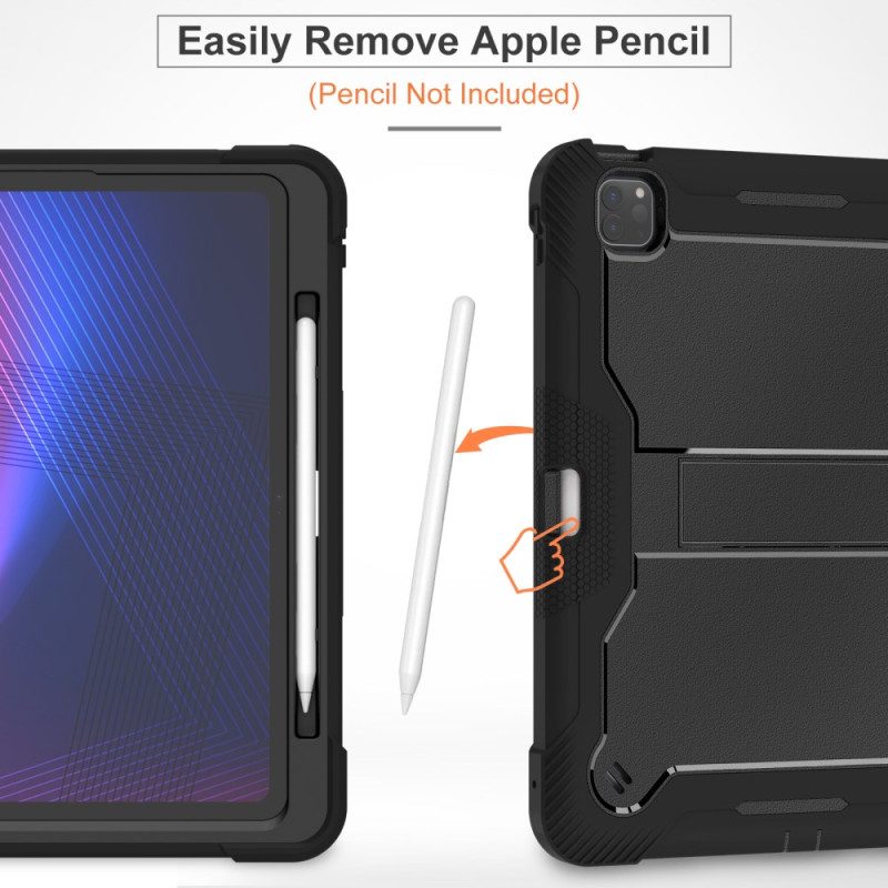 Skal iPad Pro 13 (2025) Förstärkt Med Pennhållare