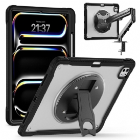 Skal iPad Pro 13 (2025) Genomskinlig Med Stativ