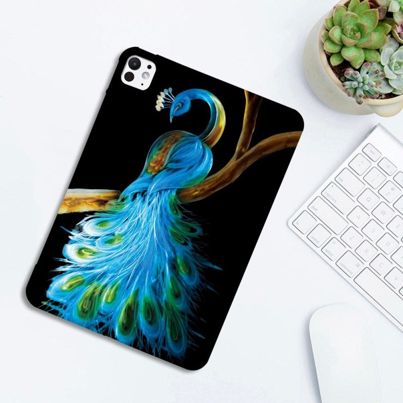 Skal iPad Pro 13 (2025) Påfågeldesign