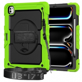 Skal iPad Pro 13 (2025) Telefonfodral Robust Med Skärmskydd Och Axelrem