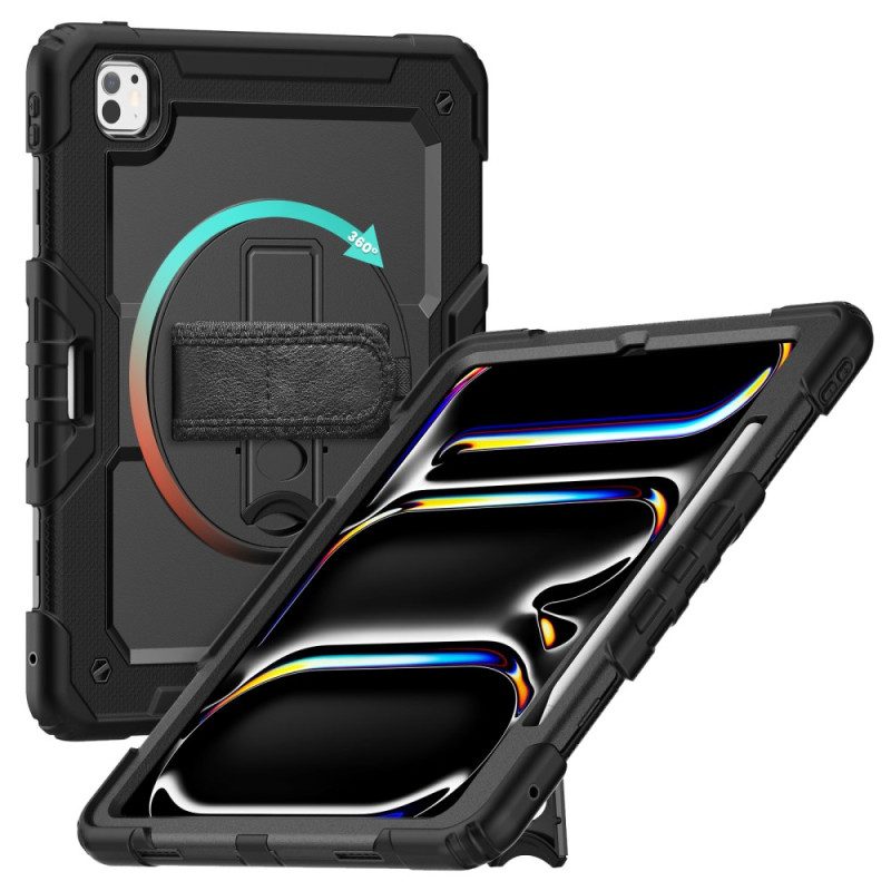 Skal iPad Pro 13 (2025) Telefonfodral Robust Med Skärmskydd Och Axelrem