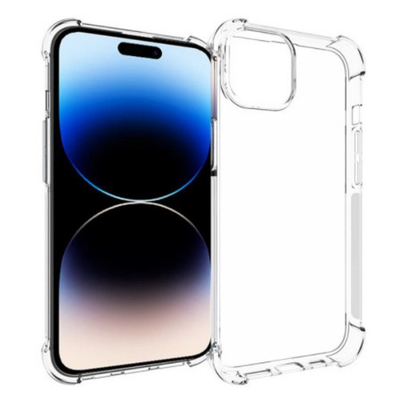 Skal iPhone 15 Plus Transparenta Förstärkta Hörn